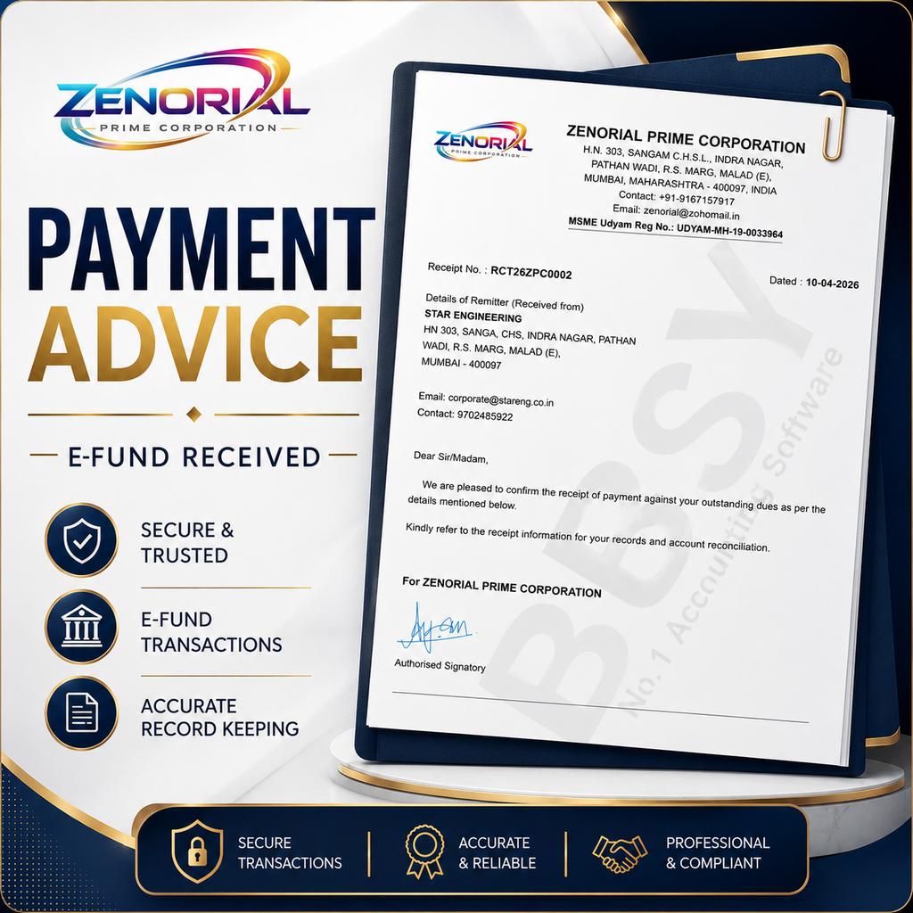 #02 - Payment Advice Format - A4
